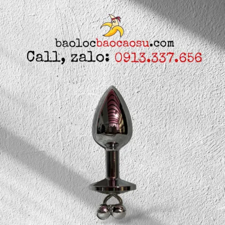 Phích cắm hậu môn Butt Plug size S có chuông