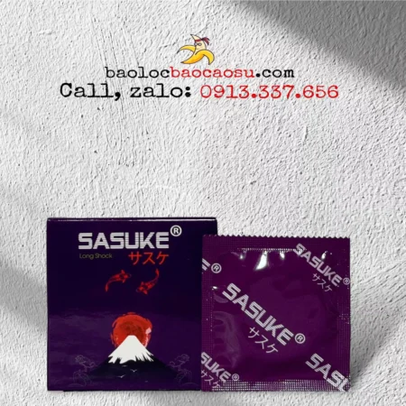 Bao cao su Sasuke Long Sock - Hộp 3 chiếc