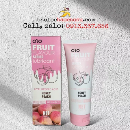 Gel bôi trơn Olo hương đào 120ml