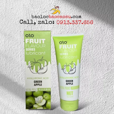 Gel bôi trơn Olo hương táo 120ml