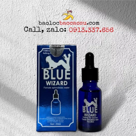 Nước kích thích nữ Blue Wizard