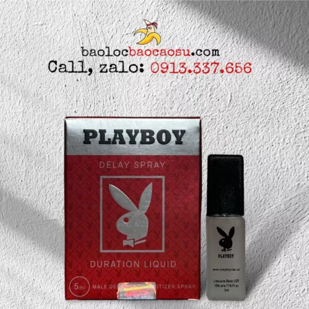 Xịt kéo dài Playboy đỏ