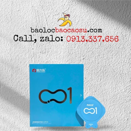 Bao cao su siêu mỏng HBM 001 - Hộp 3 chiếc