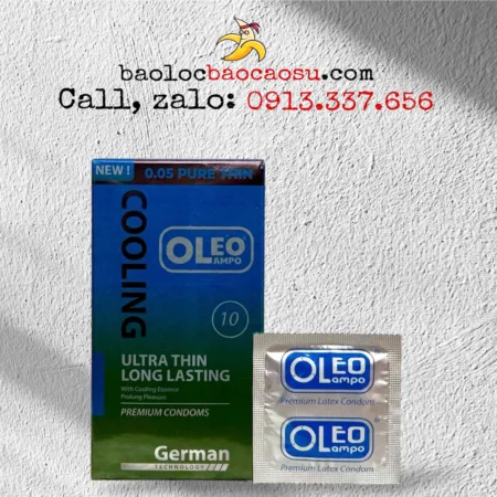Bao cao su Oleo Long Lasting – Hộp 12 chiếc