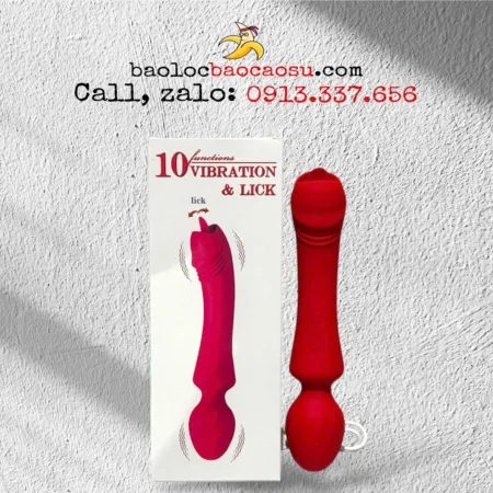 Chày rung 2 đầu Licks đa chế độ