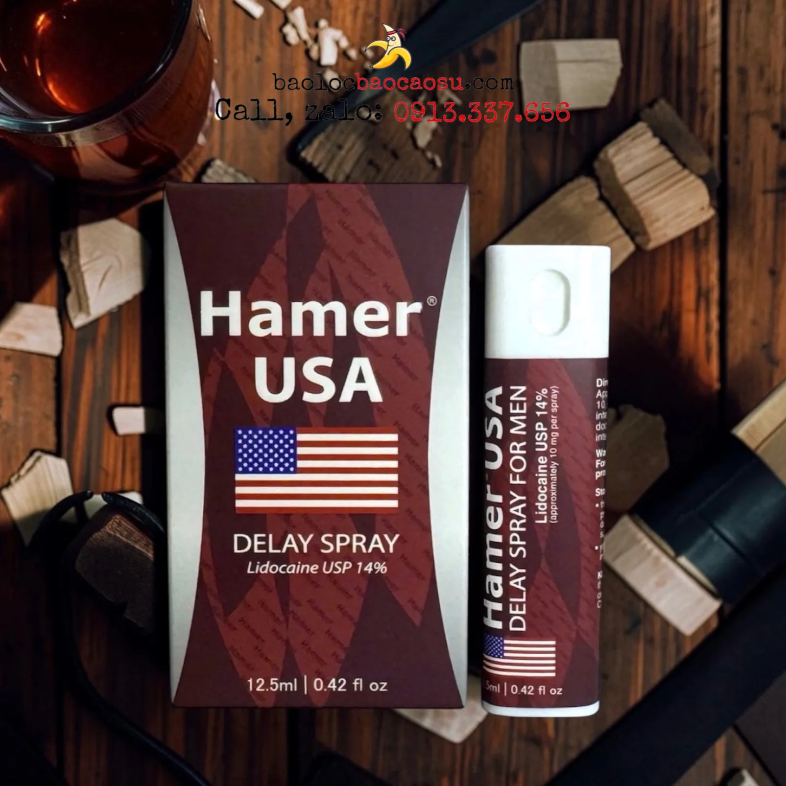 Xịt kéo dài Hamer USA 12.5ml