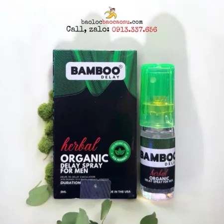 Xịt Bamboo Herbal Organic 5ml