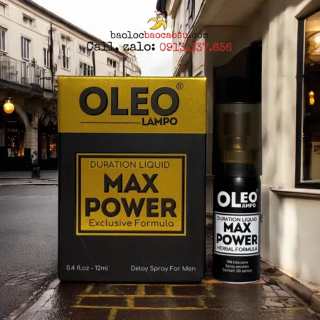 Xịt kéo dài Oleo Lampo Max Power