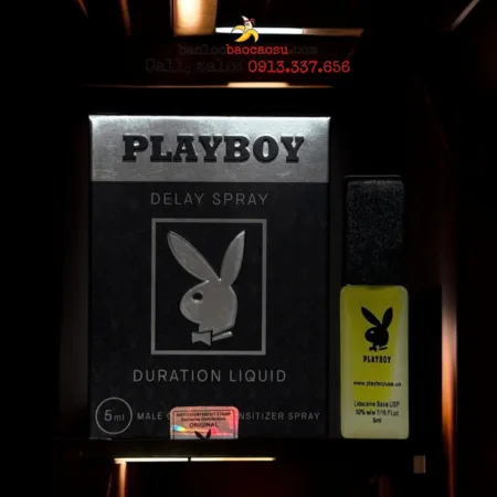 Xịt kéo dài Playboy đen