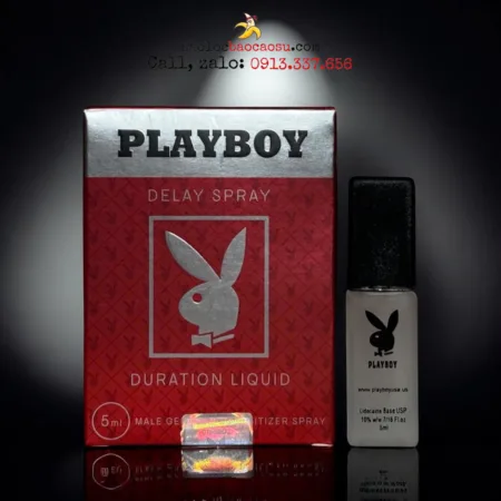Xịt kéo dài Playboy đỏ