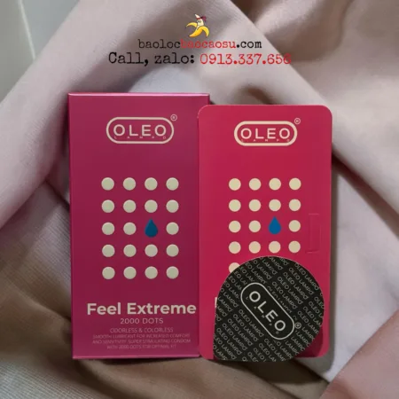 Bao cao su Oleo Feel Extreme 0,02 - Hộp 10 chiếc