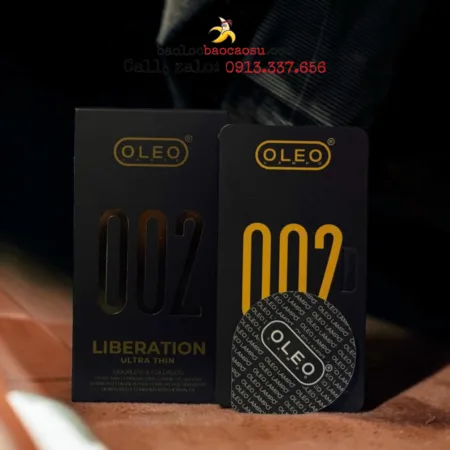 Bao cao su Oleo Liberation 0,02 – Hộp 10 chiếc
