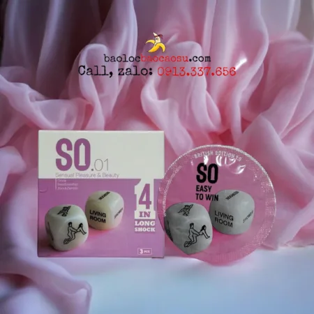 Bao cao su SO 4in1 – Hộp 3 chiếc