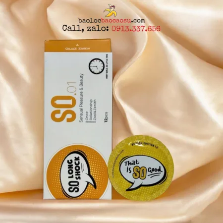 Bao cao su SO Long Sock – Hộp 12 chiếc