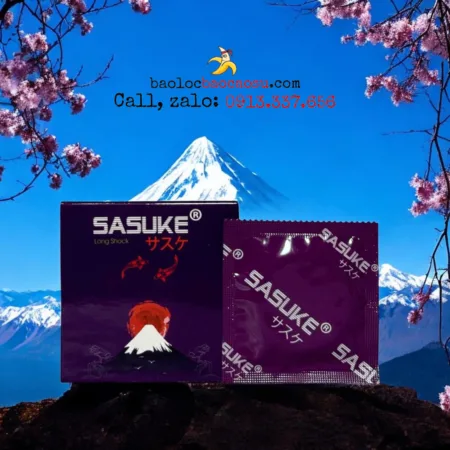 Bao cao su Sasuke Long Sock - Hộp 3 chiếc