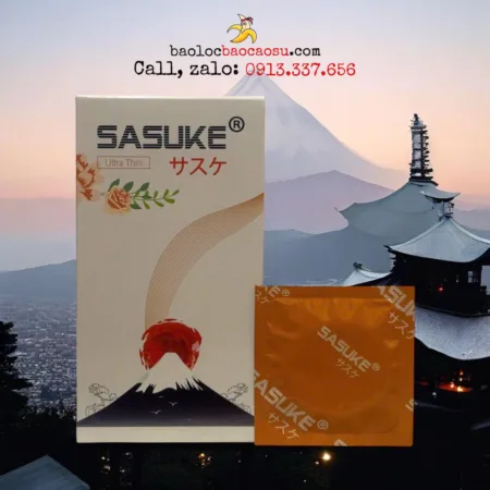 Bao cao su Sasuke Ultrathin - Hộp 12 chiếc